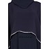 Cape abaya- Navy Blue/Grey Cape abaya- Navy Blue/Grey
